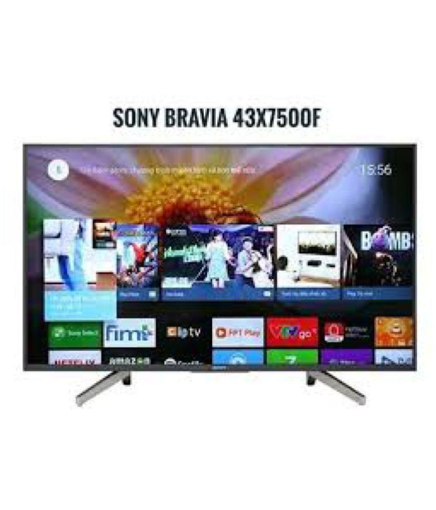 Buy Sony Kd 43x7500f 108 Cm 43 Ultra Hd 4k Led Television Online At Best Price In India Snapdeal