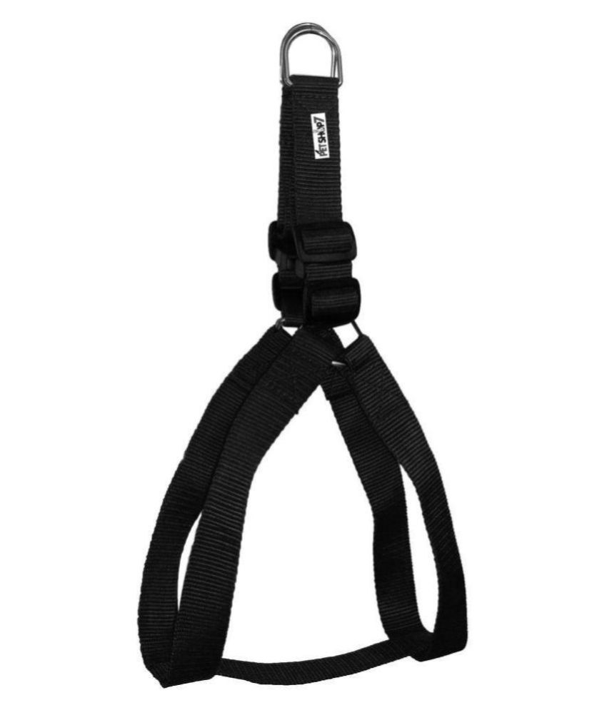     			Petshop7 - Black Dog Harness (Large)