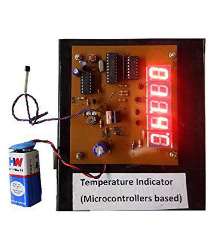 Buy Microcontroller 8051 / 89C2051 based Digital Thermometer cum