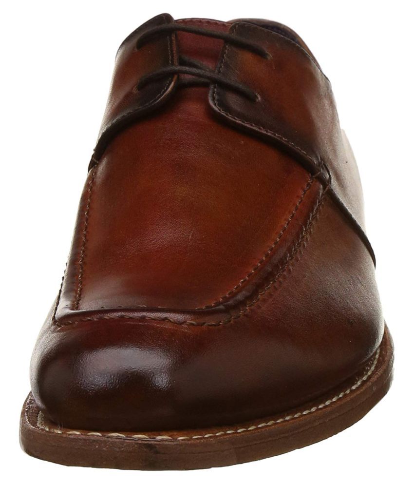 Louis Philippe Office Genuine Leather Tan Formal Shoes Price in India- Buy Louis Philippe Office ...