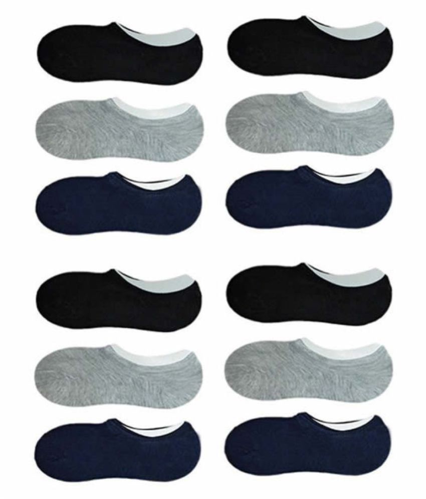 Hind Home Men Women Cotton Loafer Socks,Ankle Socks (Pack of 12 Pairs ...