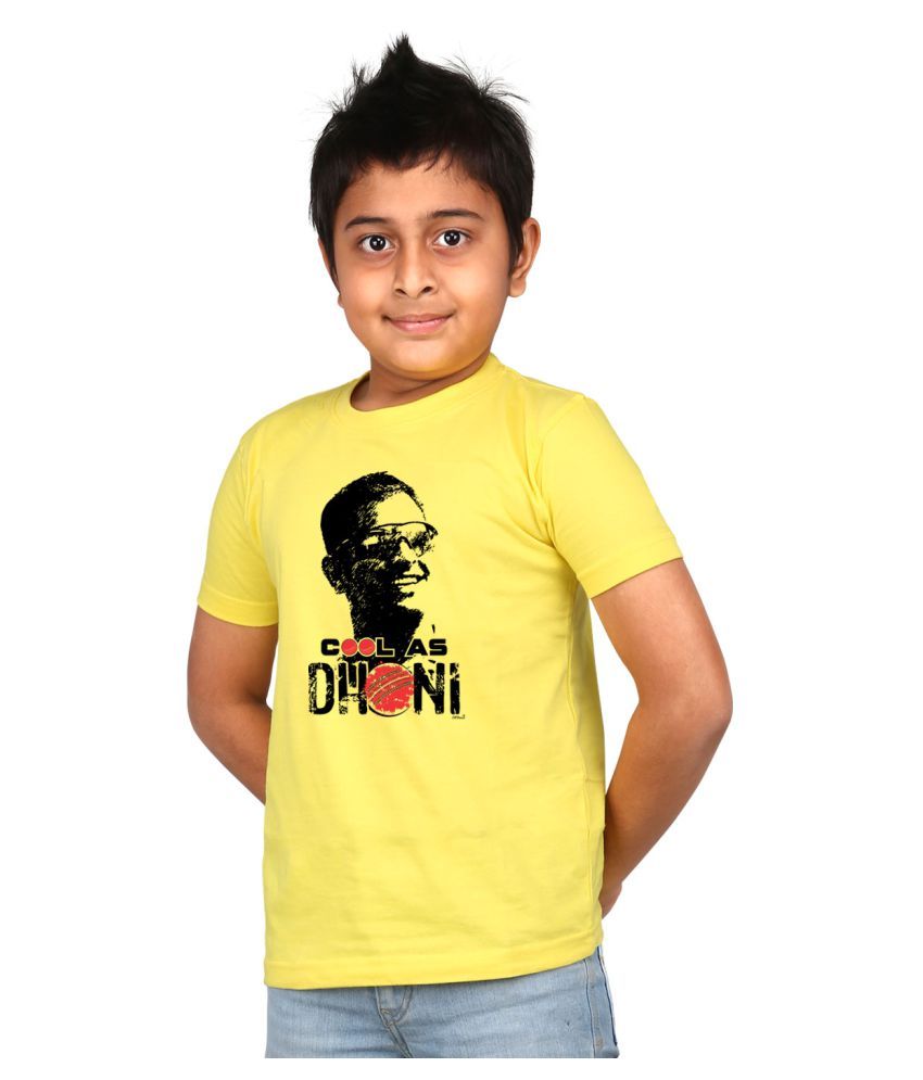 dhoni in t shirt