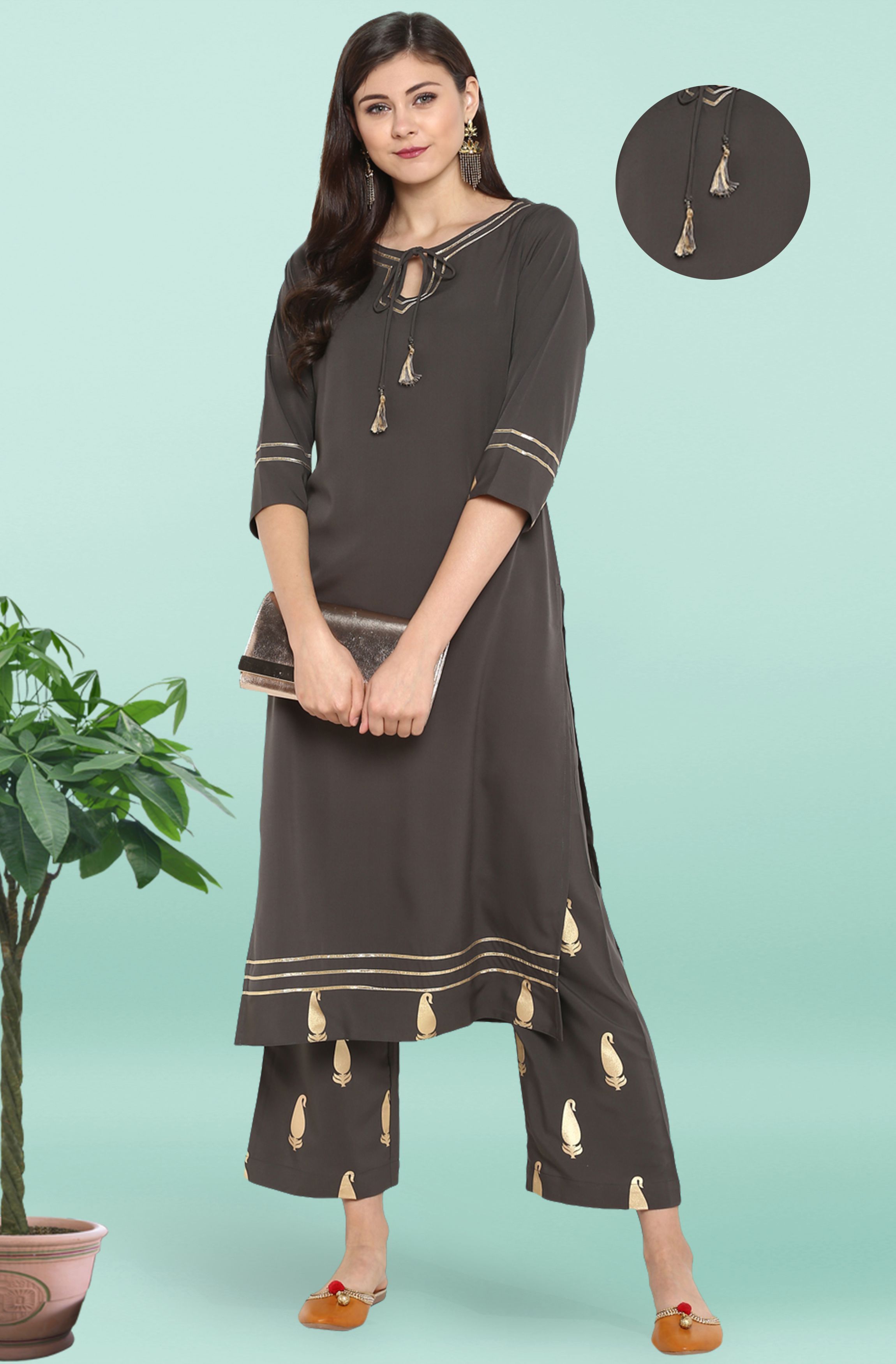 comfort lady kurti pants