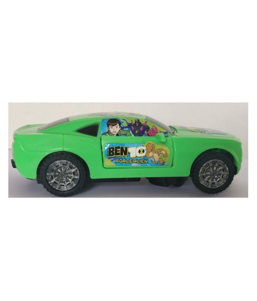 ben 10 dancing car