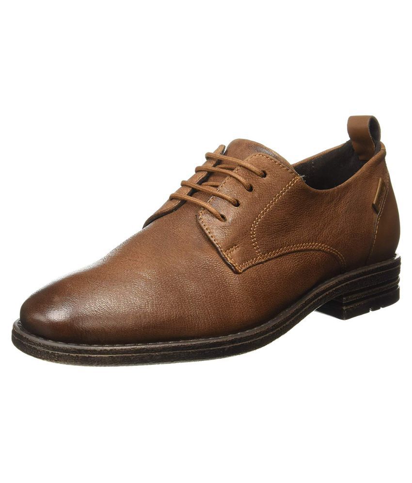 Levi's Derby Genuine Leather Brown Formal Shoes Price in India- Buy Levi's  Derby Genuine Leather Brown Formal Shoes Online at Snapdeal