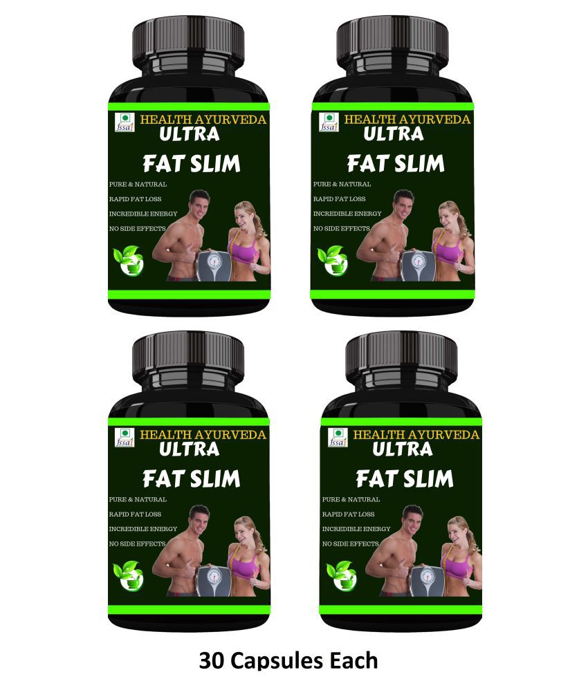     			Health Ayurveda Ultra Fat Slim | Weight Loss Capsule 120 no.s Pack Of 4