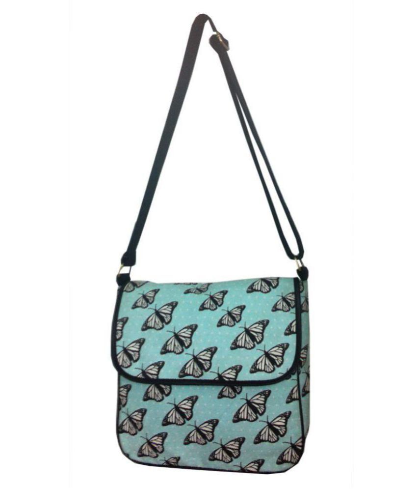 Satchel bag blue Outlet