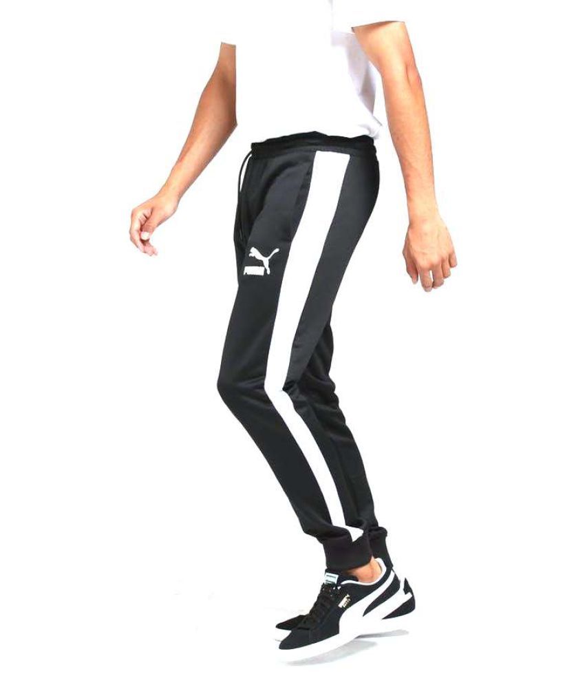 puma lycra track pants