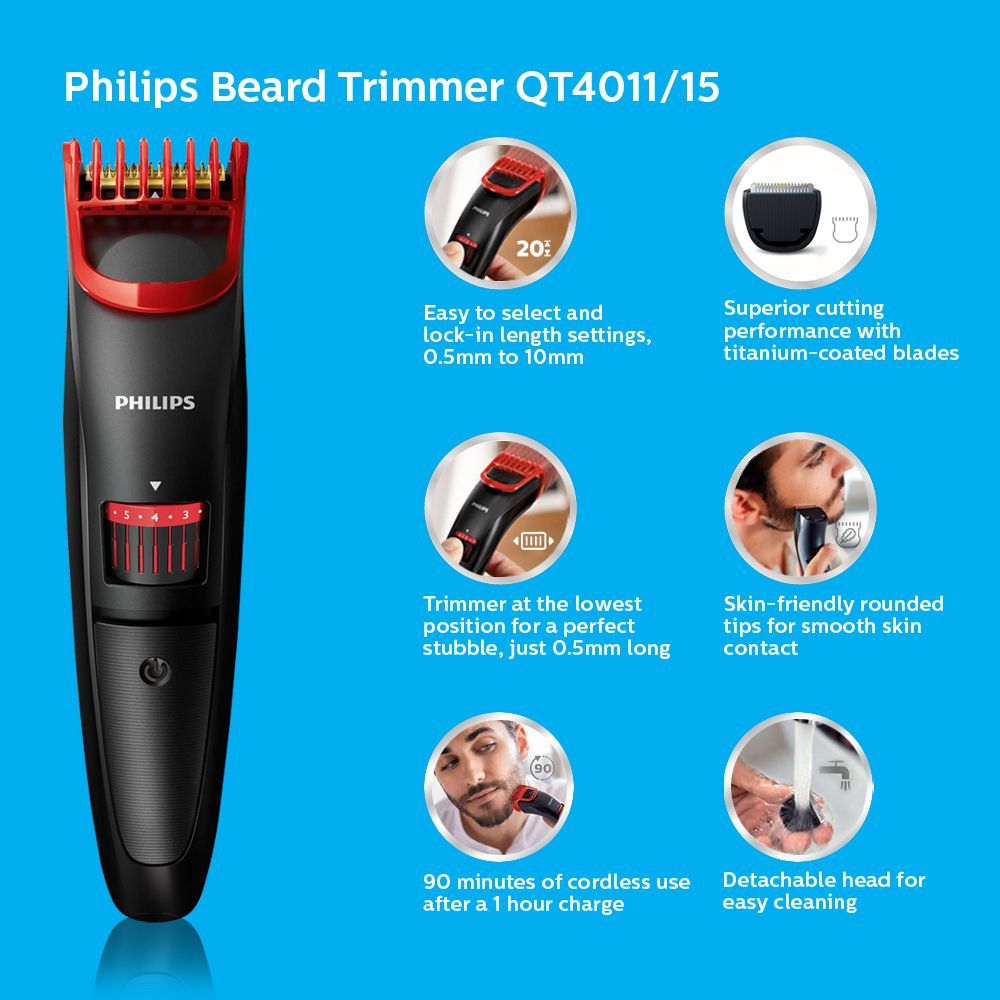 philips trimmer 90 min