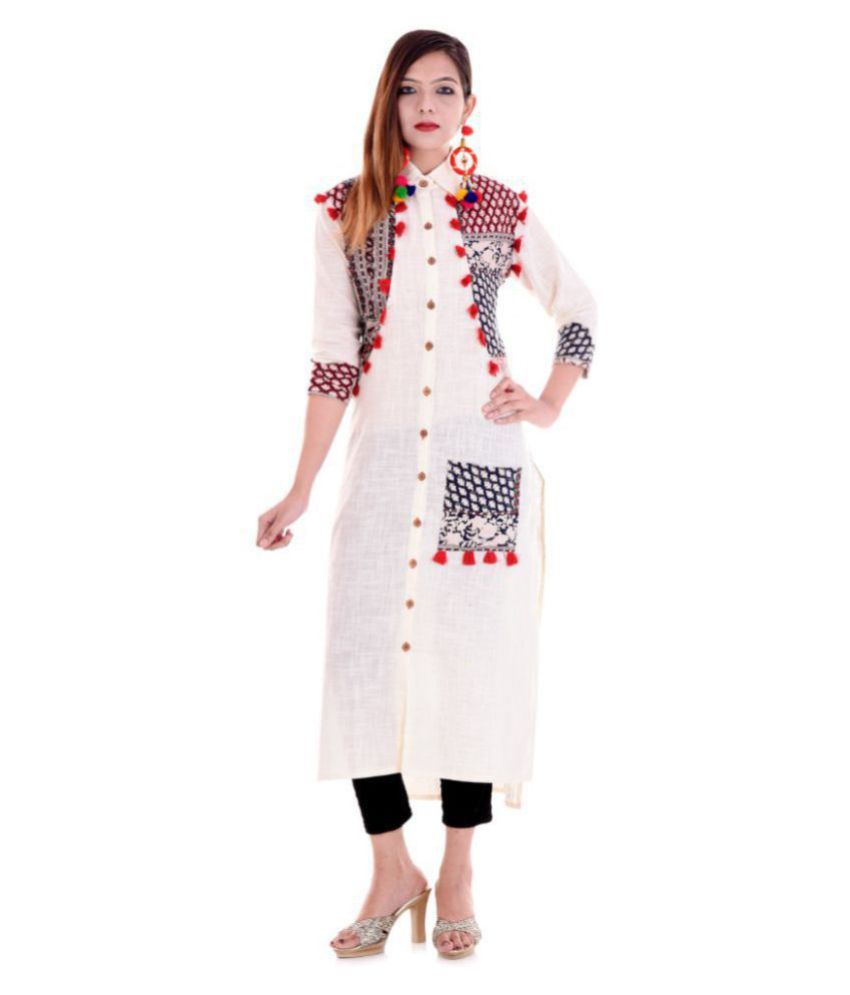 Shopping Rajasthan White Cotton Shirt Style Kurti Buy Shopping Rajasthan White Cotton Shirt Style Kurti Online At Best Prices In India On Snapdeal You can shop for white kurtis online from any of your favorite shopping sites. shopping rajasthan white cotton shirt style kurti