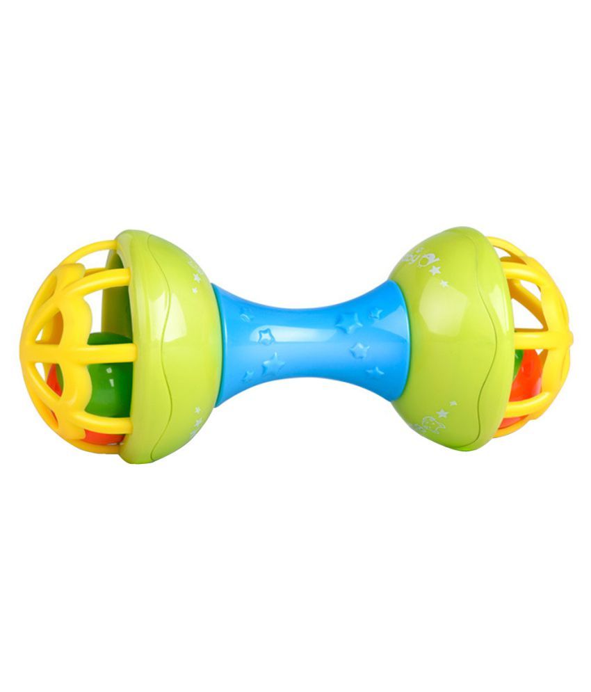 baby dumbbell teether