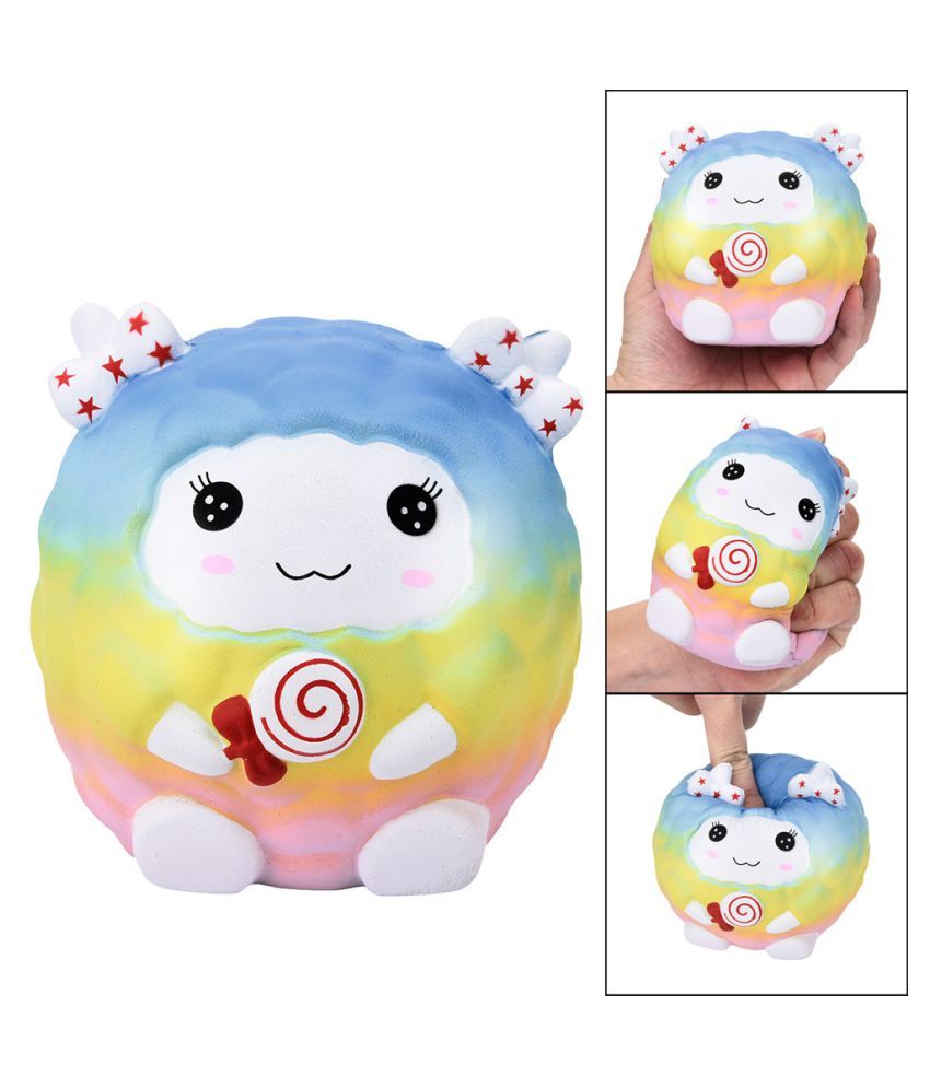 rainbow sheep squishy
