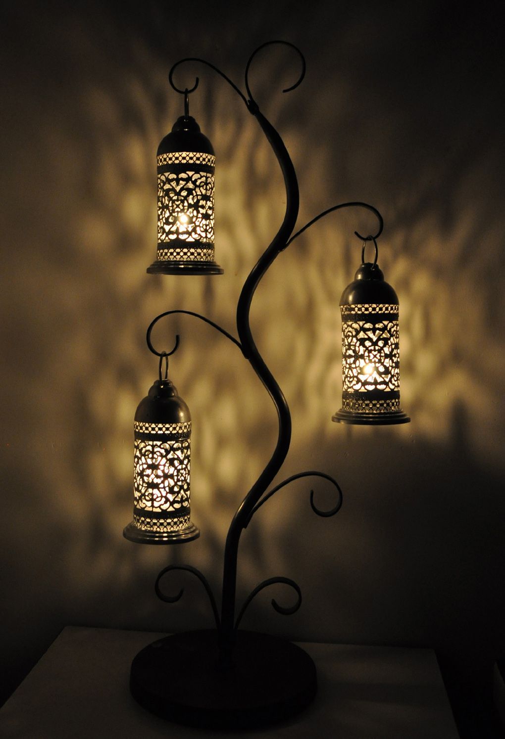 Lalhaveli Moroccan Tea Light Metal Table Lamp Pack of 1 Buy