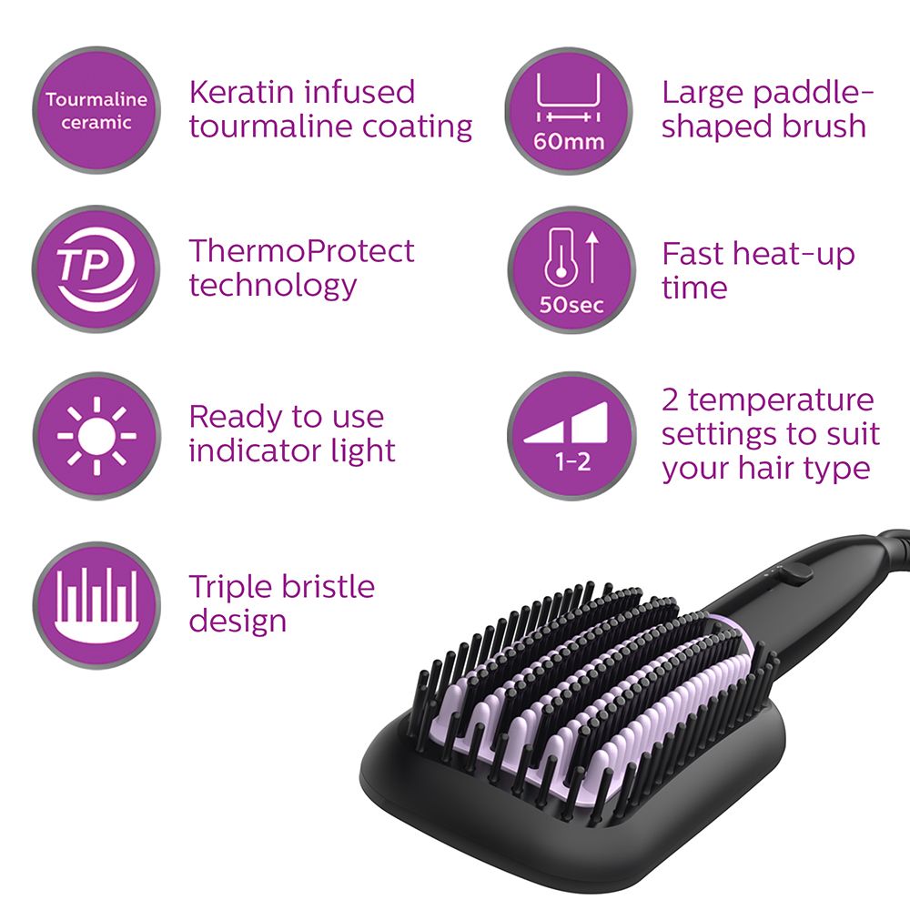 philips heated straightening