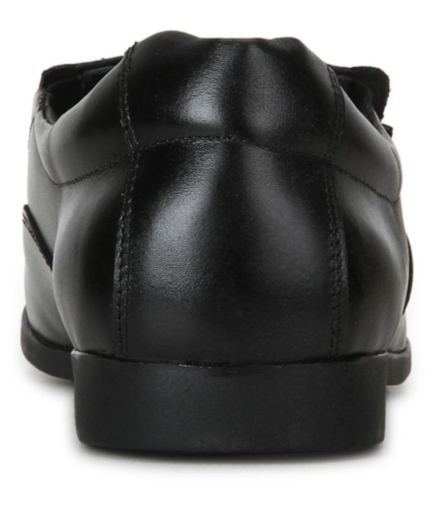 red chief shoes black leather