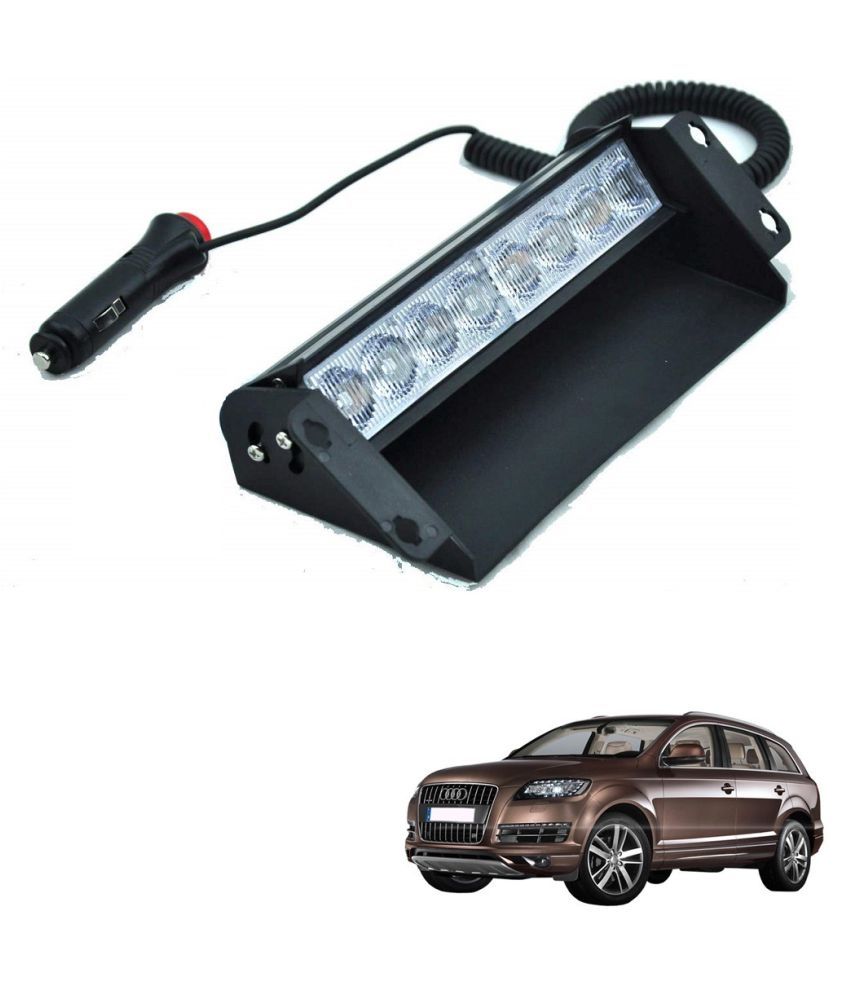 Auto Addict Car 8 Led Police Lights Flasher Light Red Blue Addict Car 8 Led Police Lights Flasher