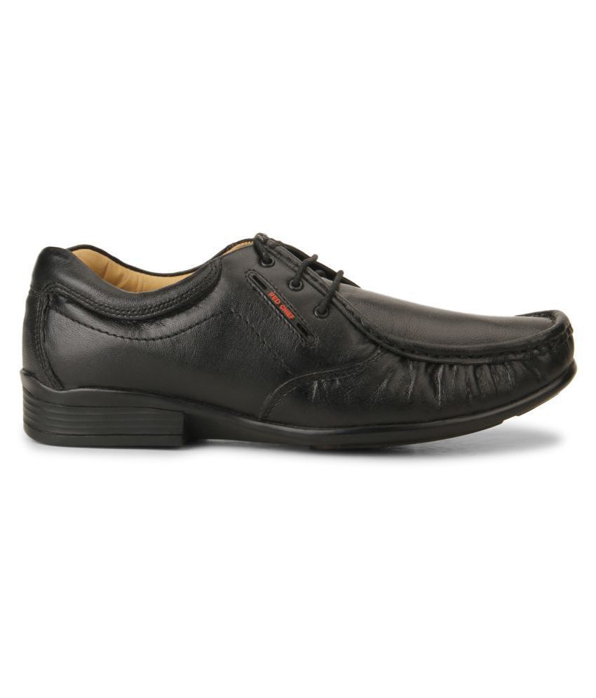 red chief shoes black leather
