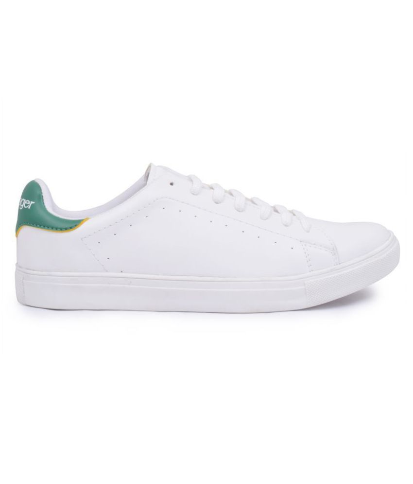 slazenger white mens trainers