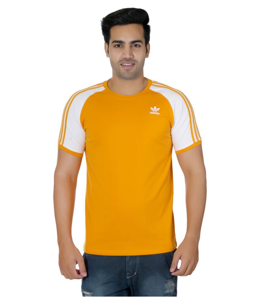 lycra shirt yellow
