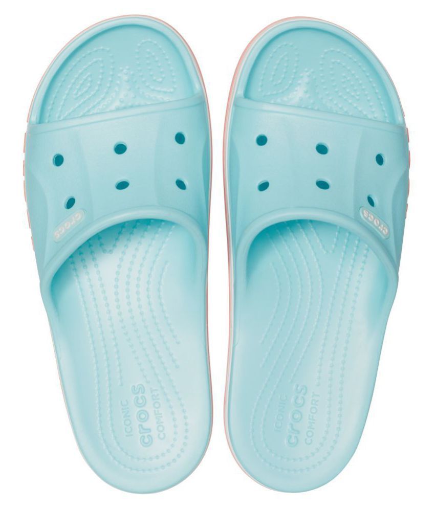 two strap croc slides