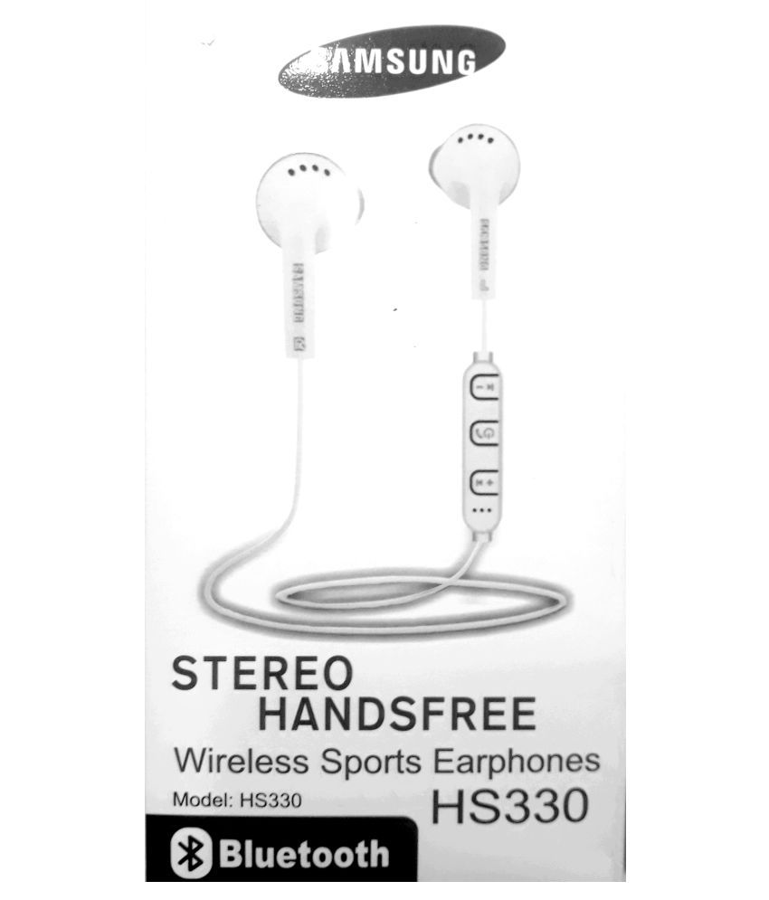 SRE Samsung Wireless BT HS330 Bluetooth Headset - White - Bluetooth  Headsets Online at Low Prices | Snapdeal India