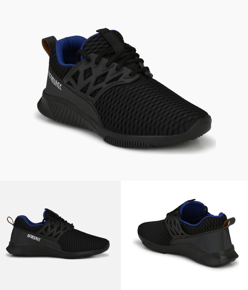Afrojack Sneakers Black Casual Shoes 