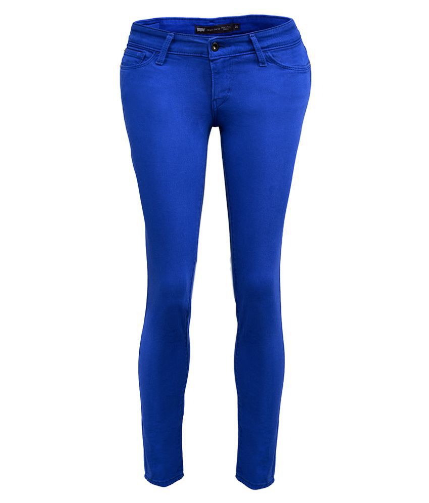 Buy Levi's Cotton Lycra Jeans - Blue Online at Best Prices in India ...