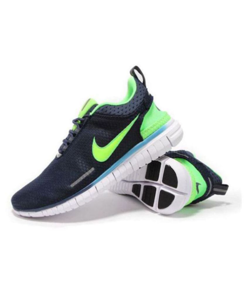 Nike free og navy blue training shoes clearance
