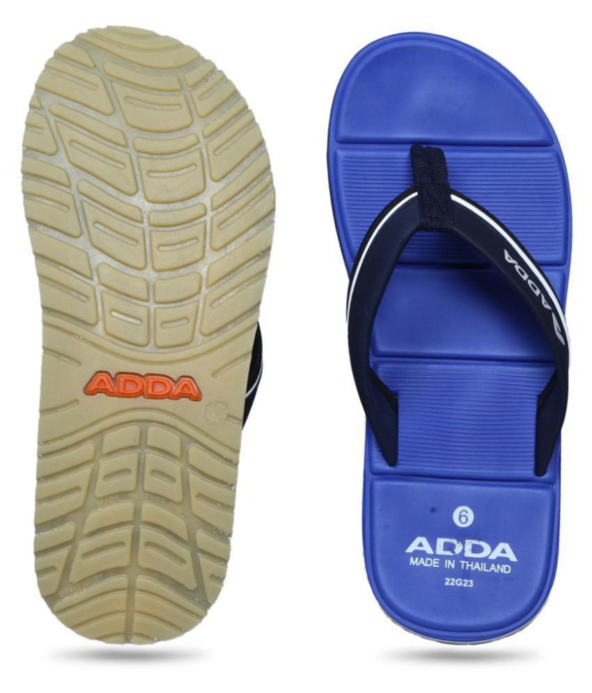 adda blue slippers