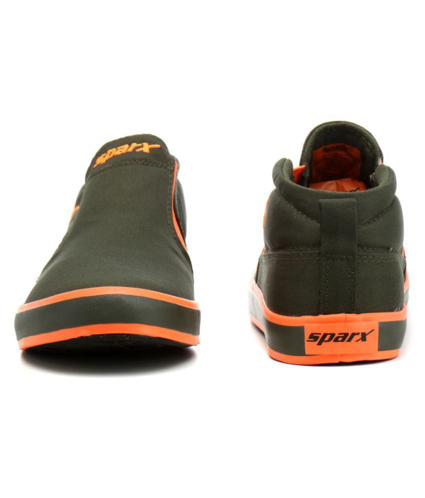 sparx men's mesh loafers