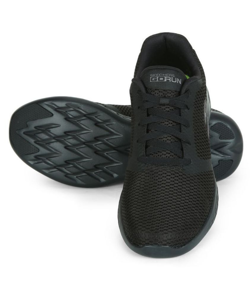 Skechers GO RUN 600 - REFINE Black Running Shoes - Buy Skechers GO RUN 600 - REFINE Black 