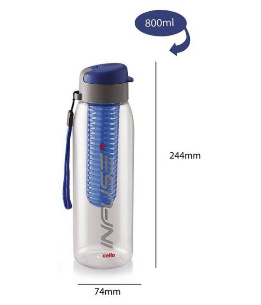 Cello Infuse Blue 800 mL Plastic Fruit Infuser set of 1 Buy Online at