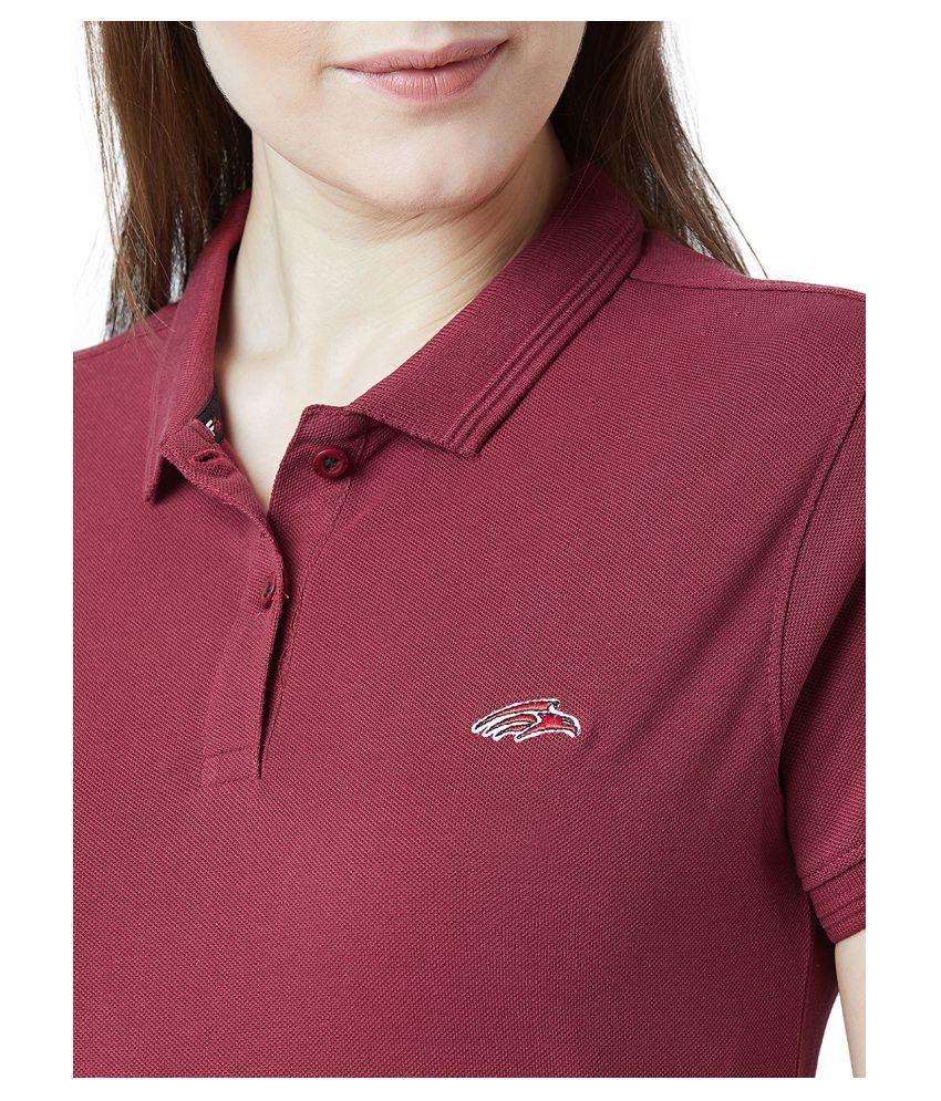 Buy PERF Cotton Red Polos Online at Best Prices in India Snapdeal