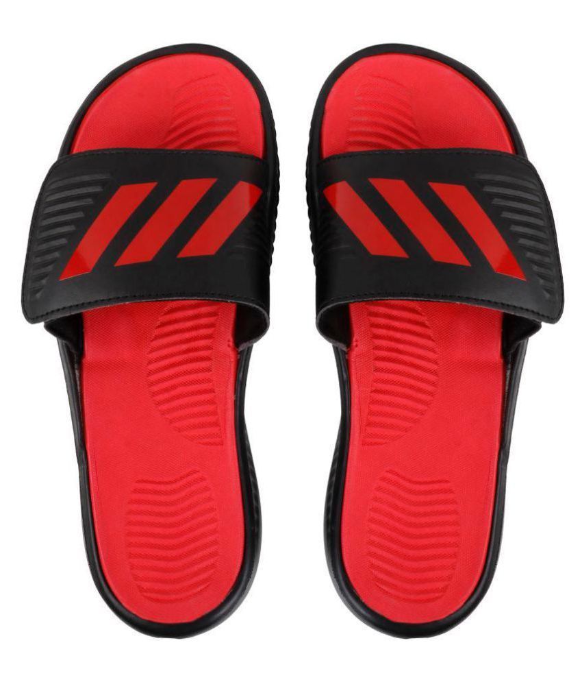 Adidas Black Slide Flip flop Price in India- Buy Adidas Black Slide Flip flop Online at Snapdeal
