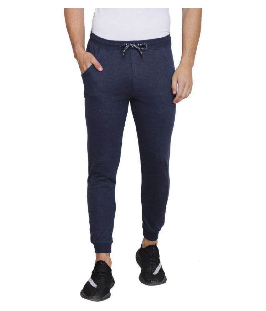 men's cotton track pants with zipper pockets pack of 3