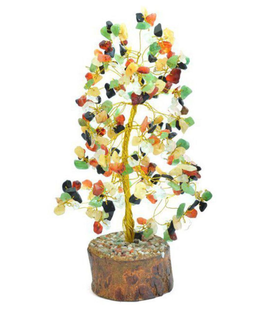     			YUVI COLLECTION  Navratna tree 150 beads