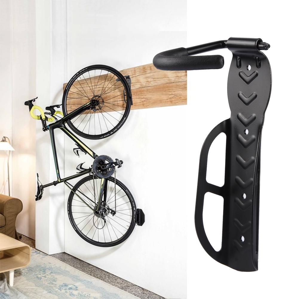 IC ICLOVER Bike Rack Garage Wall Mount - Vertical Bike Storage Rack Bicycle  Hanger for Indoor Garage Shed - Heavy Duty Holds up to 67 lb with Screws 