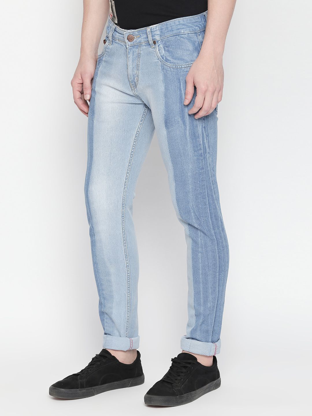 BOLTS and BARRELS Light Blue Slim Jeans - Buy BOLTS and BARRELS Light ...