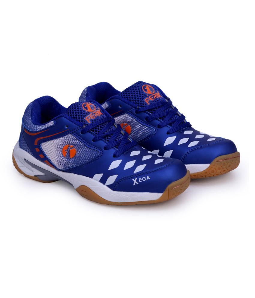Feroc xega Badminton Blue Indoor Court Shoes Buy Feroc xega Badminton