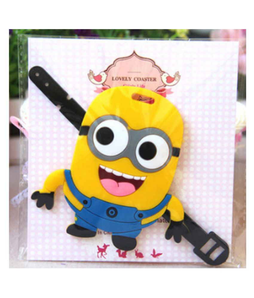 COLOGO 1PC yellow colour Cartoon suitcase travel card - Buy COLOGO 1PC yellow  colour Cartoon suitcase travel card Online at Low Price - Snapdeal