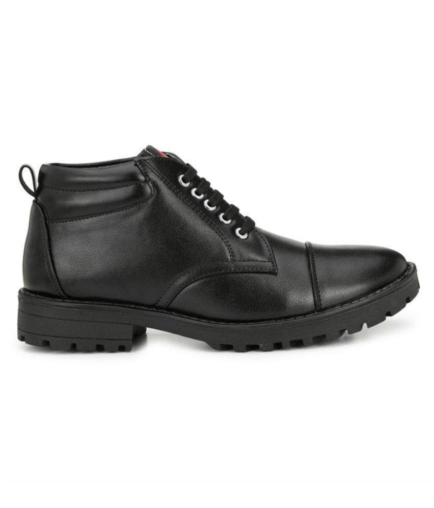 mactree black formal shoes