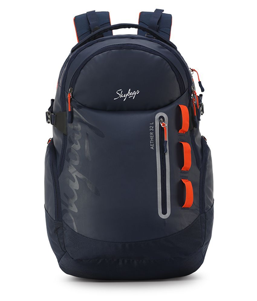 skybags aether 32 weekender blue