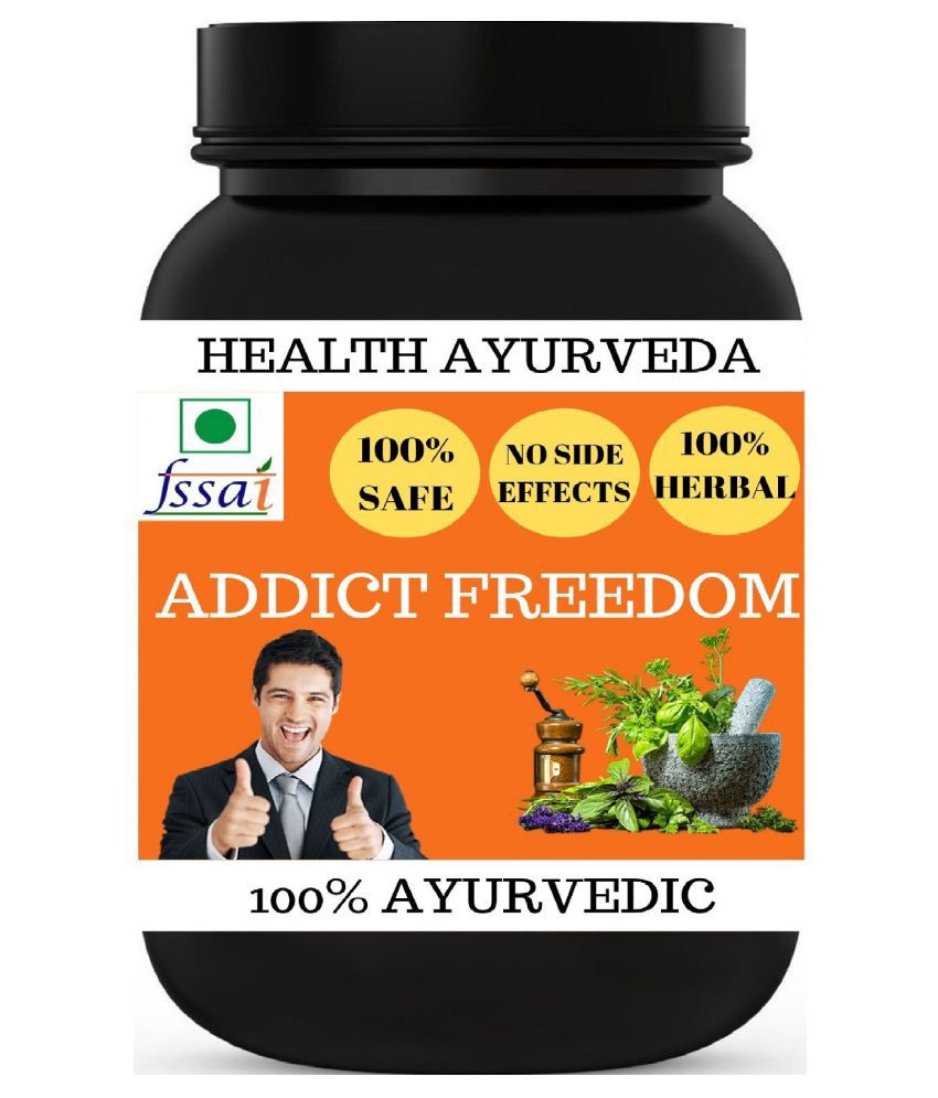     			Health Ayurveda Addict Freedom | Free From Addiction Powder 100 gm Pack Of 1