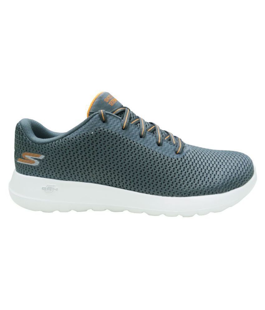 Skechers Go Walk Max- EFFORT Gray Running Shoes - Buy Skechers Go Walk ...