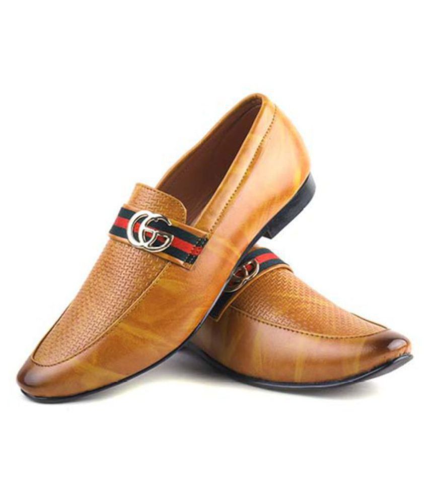 gucci loafer braun
