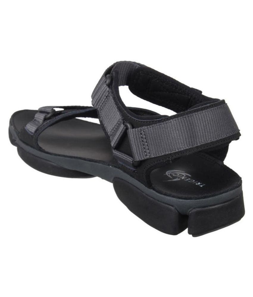 unstructured by clarks black open back leather sandals
