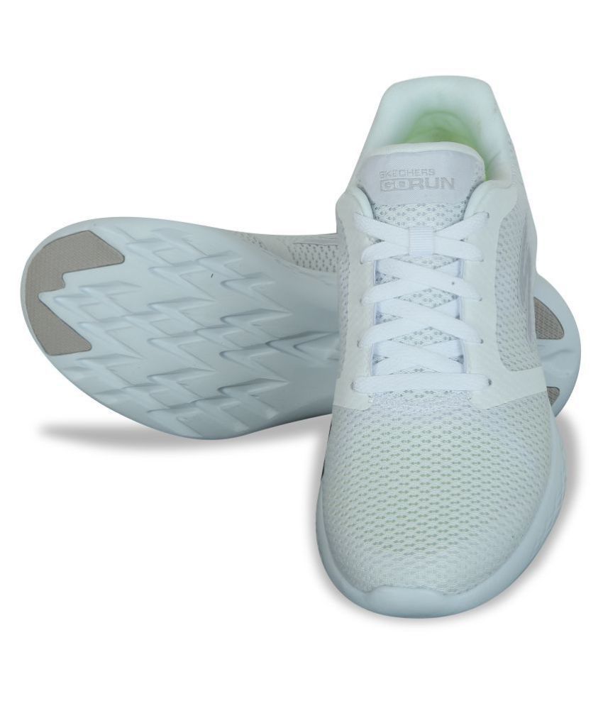 Skechers White Walking Shoes Price in India Buy Skechers