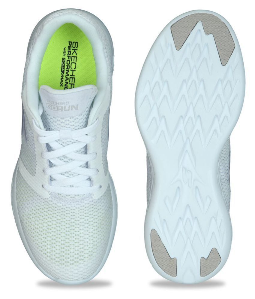 Skechers White Walking Shoes Price in India Buy Skechers