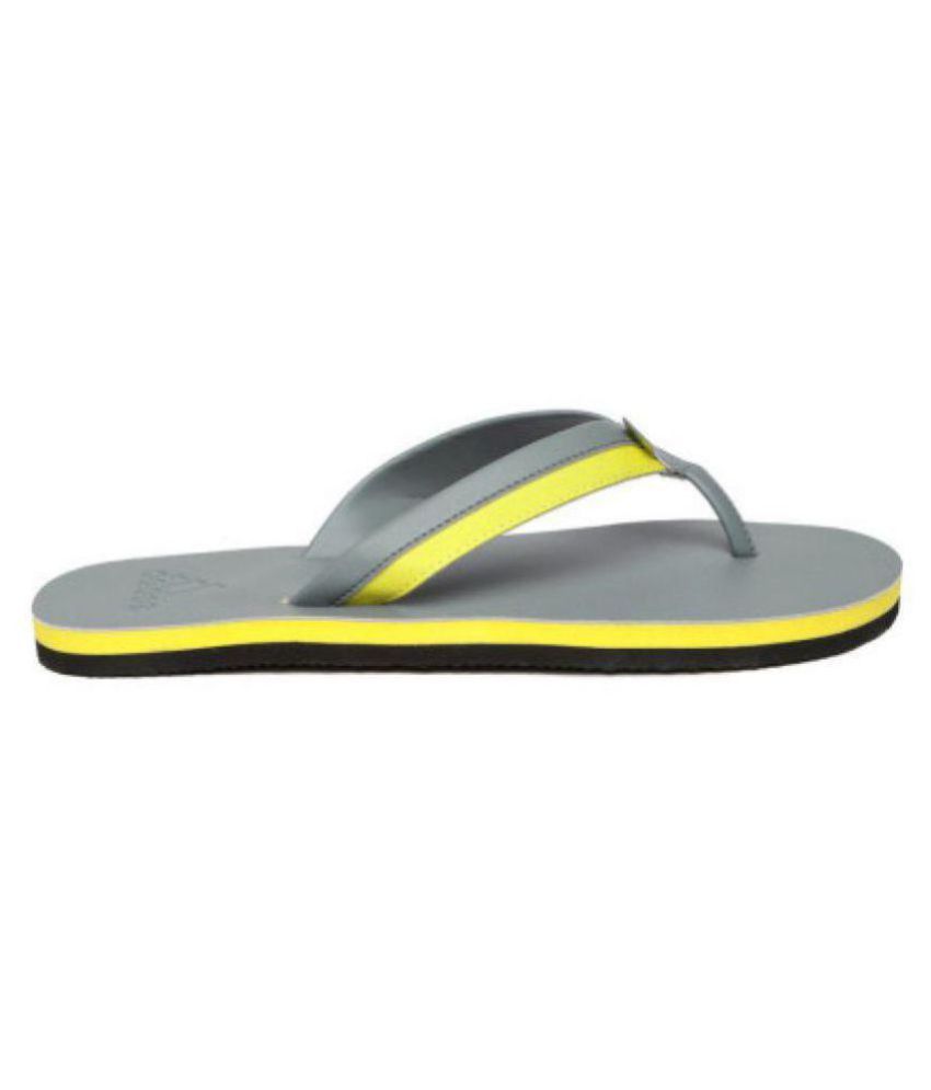 adidas gray thong flip flop