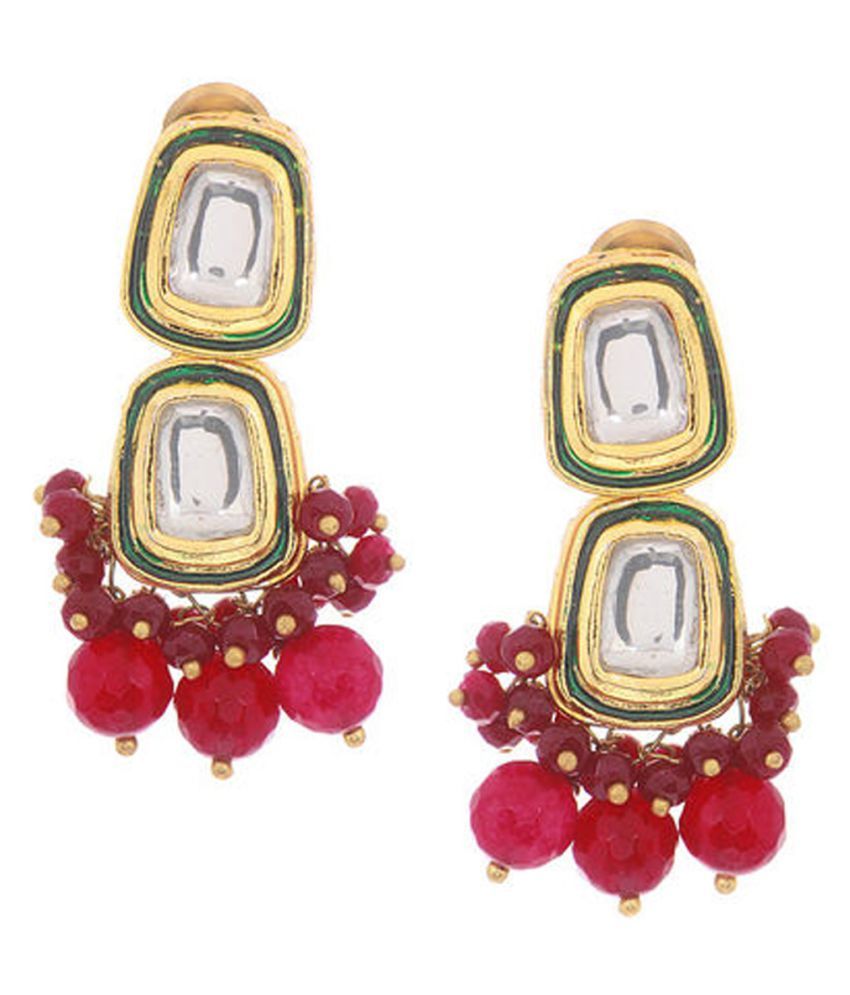 Glitterati By Alankriti Red Gold Tone Kundan Quartz Stud Earrings Buy Glitterati By Alankriti Red Gold Tone Kundan Quartz Stud Earrings Online At Best Prices In India On Snapdeal We bring you all the latests in fashion jewellery. snapdeal